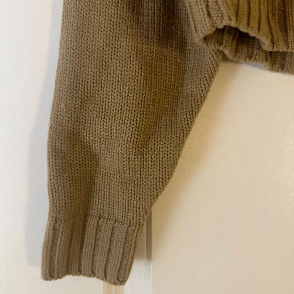 Aritzia Wilfred Harper Camel Knit Sweater, Size XXS, Brand New - Picture 3 of 6